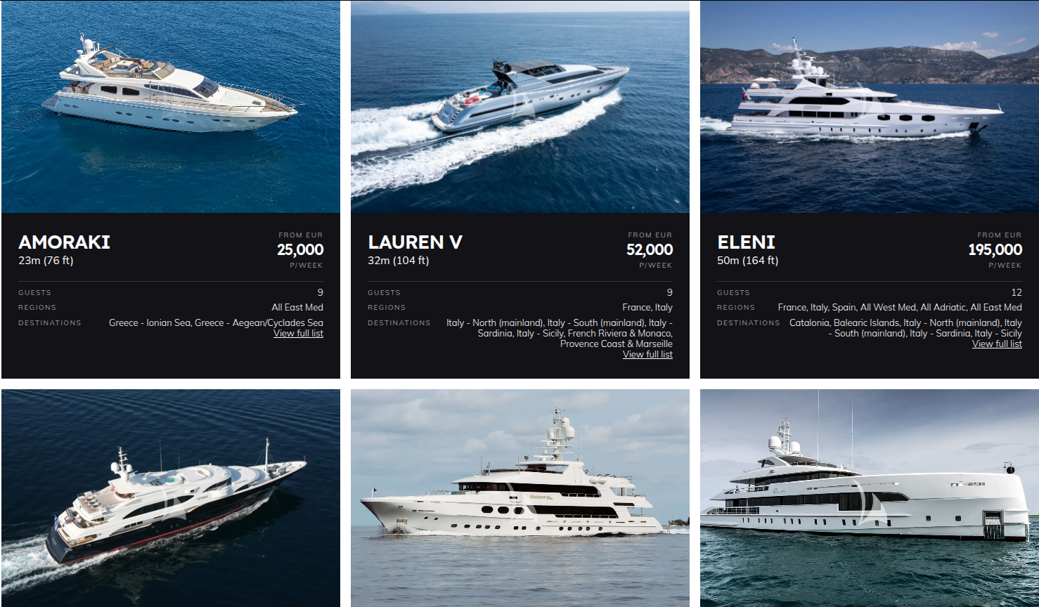 Luxury Yacht Marketplace with High-End UI - Gallery Image 3