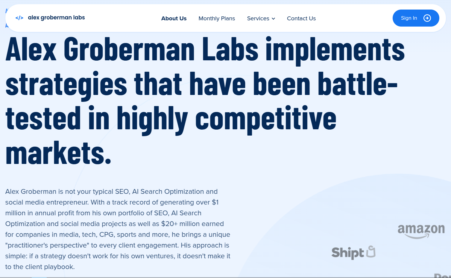 Productivity-Boosting eCommerce Portal for an LA SEO Agency - Gallery Image 2